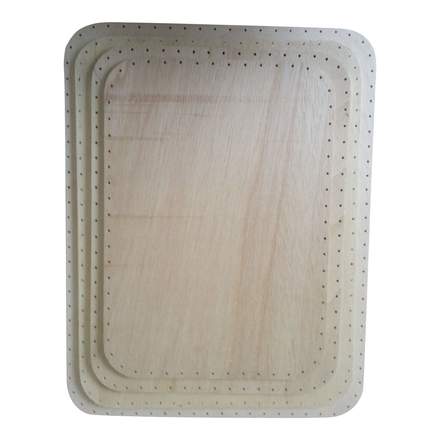 Korbboden mit abgerundeten Ecken 15*25cm