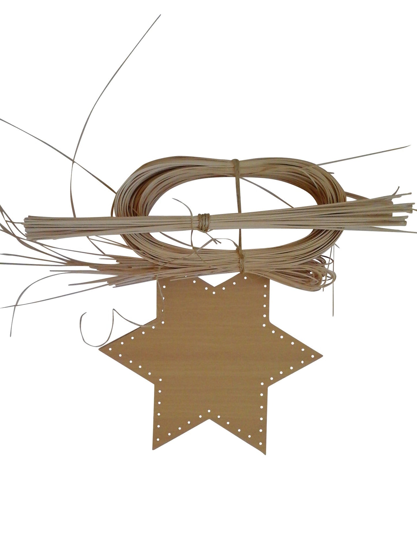 6 Stück Flechtsets 6 - zackiger Stern