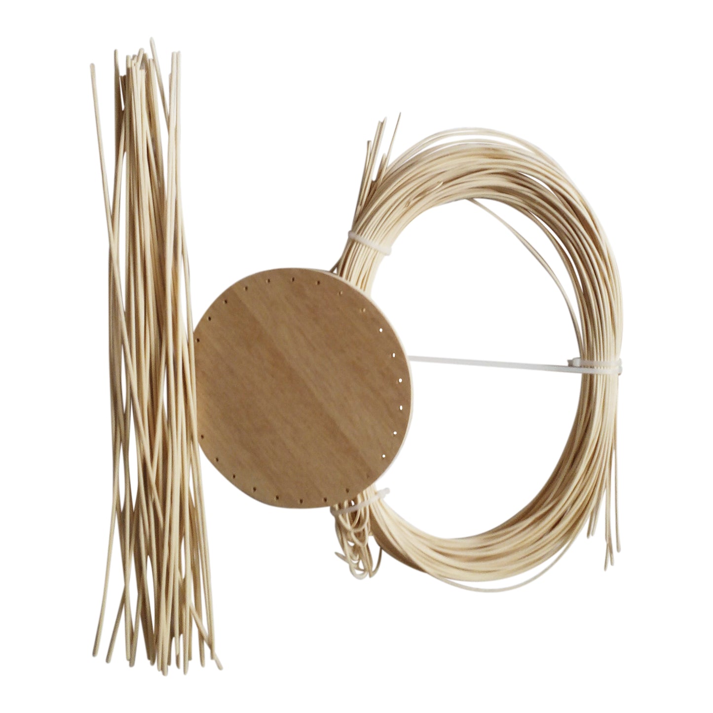 8 Stück Flechtset Runder Flechtboden 18 cm Durchmesser