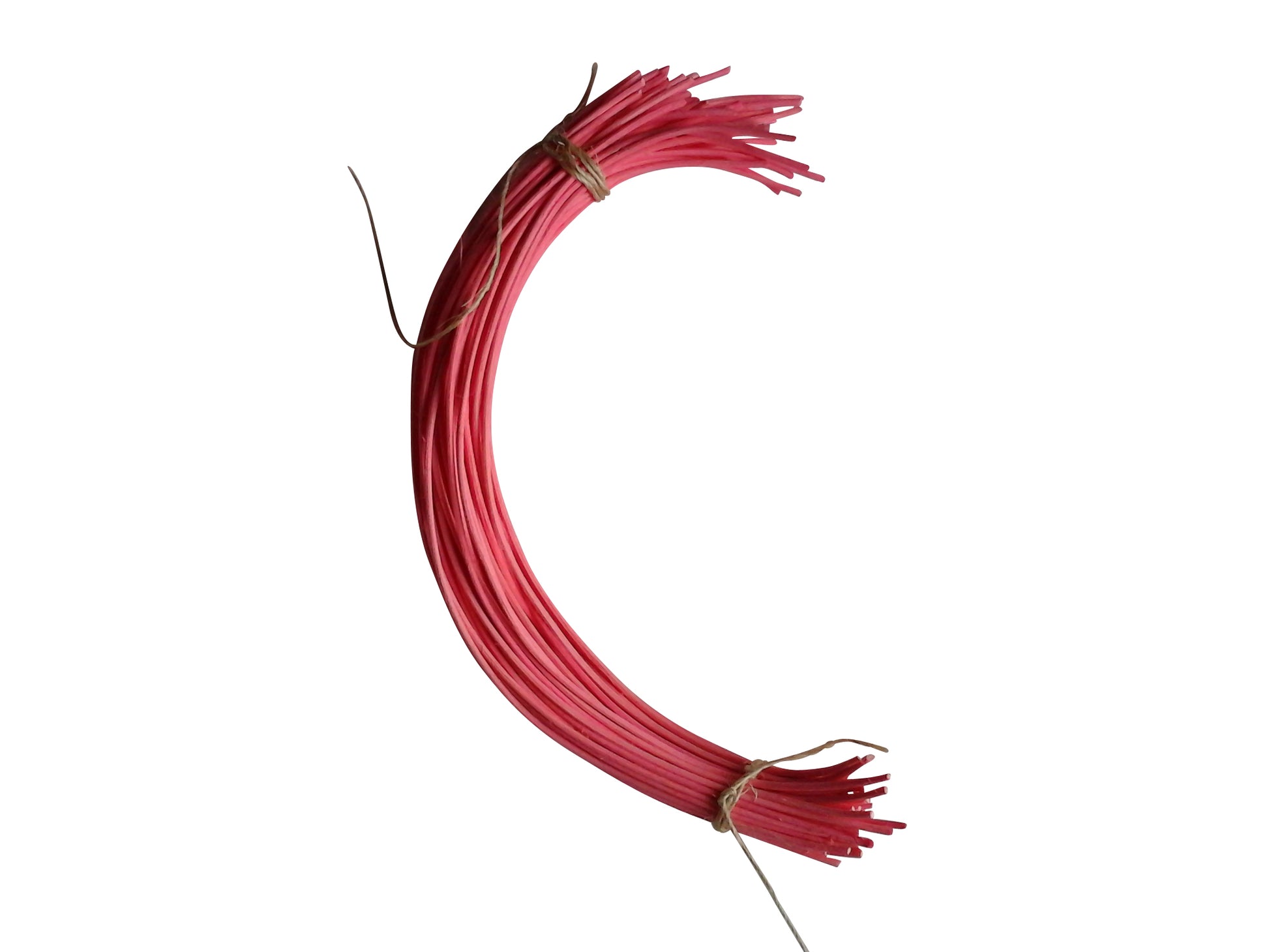 Peddigrohrstaken Rosa 50st. 45cmlang 3mm